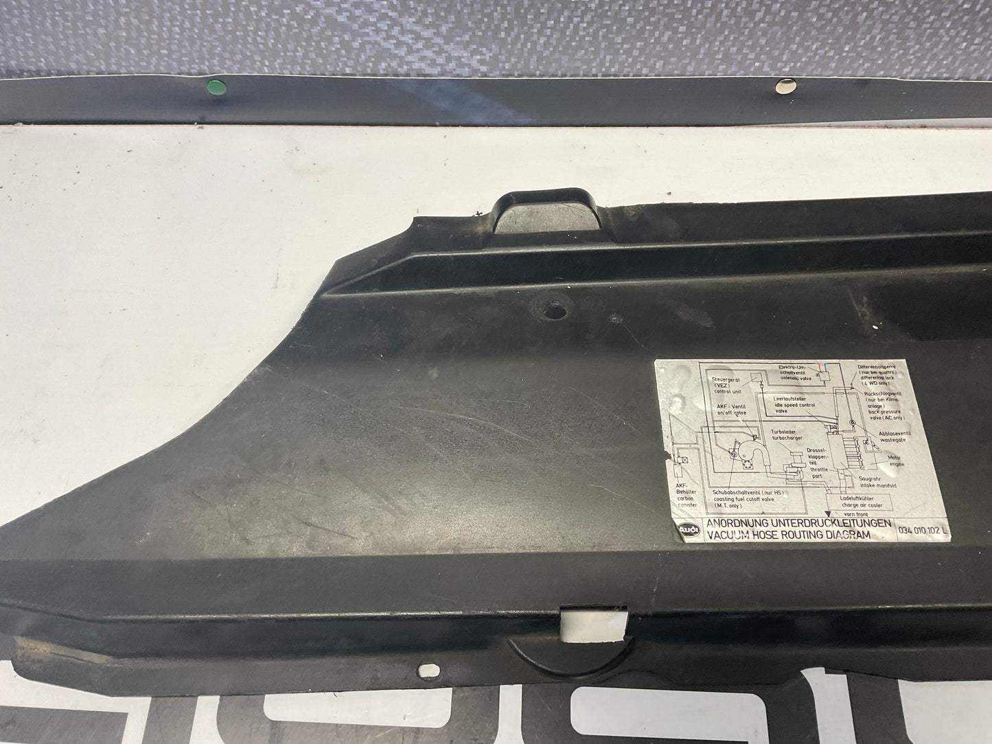Radiator/Condenser Air Duct Cover 447121293B  C3