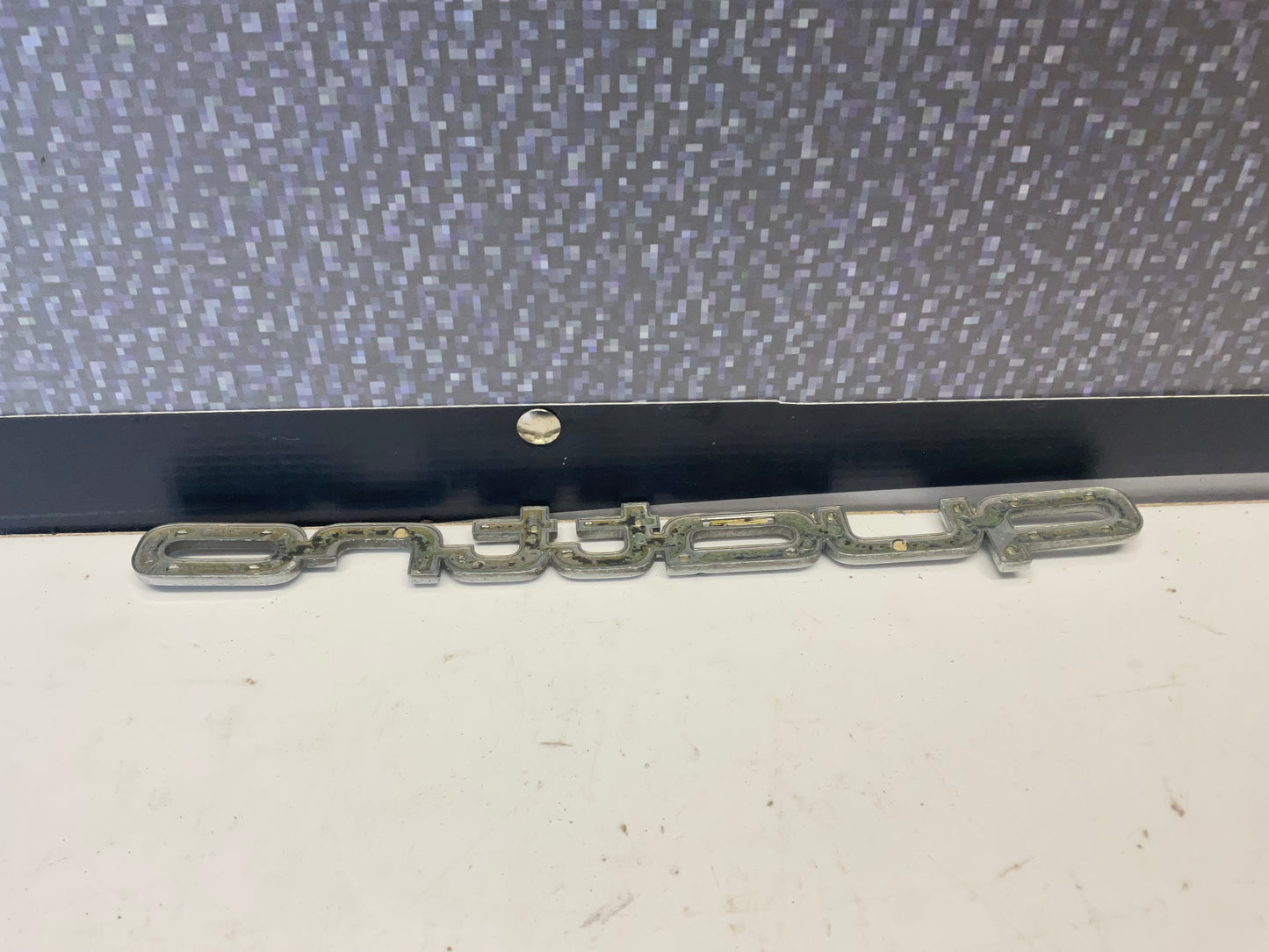 Rear Trunk Lid Quattro Badge