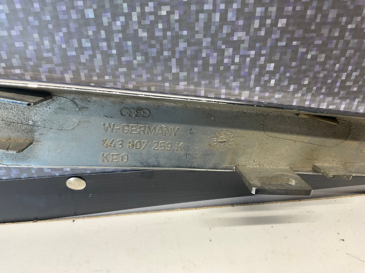 Driver Front Bumper Trim Left 443807259K