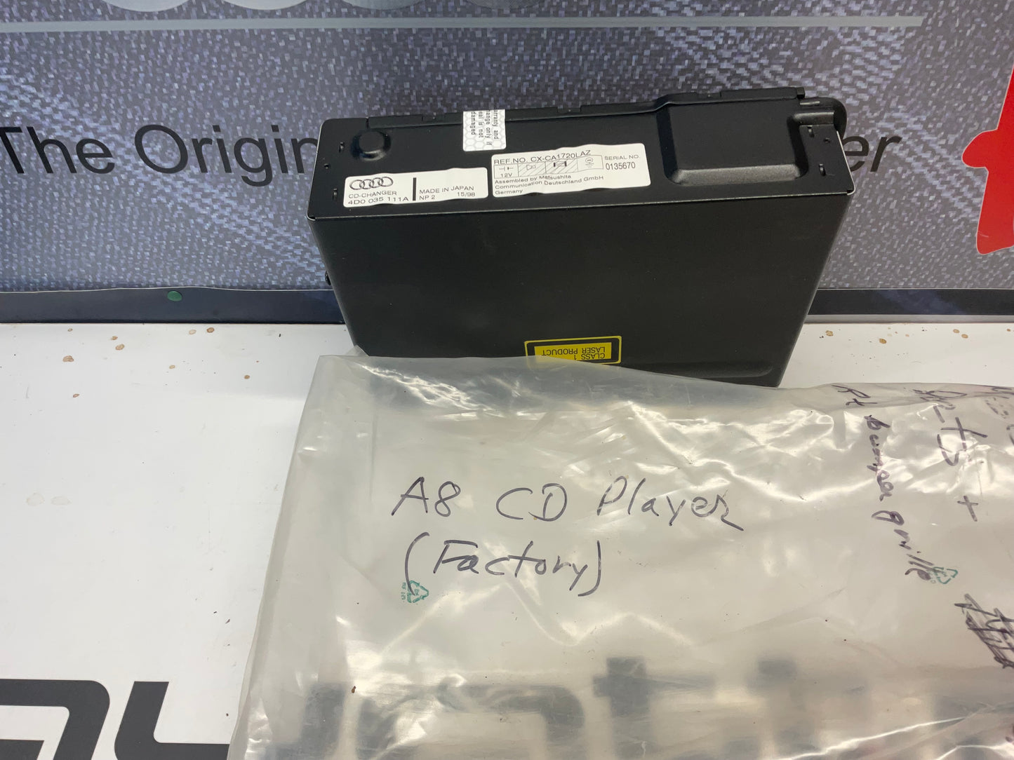 6 Disk CD Changer 4D0035111A