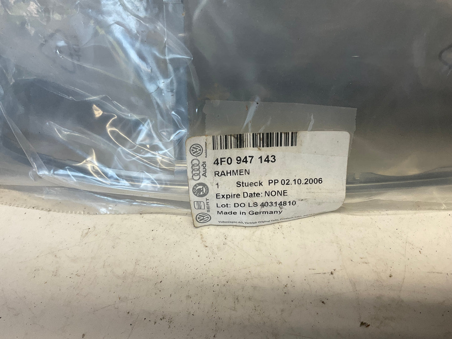Sunroof Trim Bezel 4F0947143  NOS