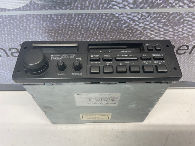 Car Stereo Cassette Radio Receiver 893035180  B3