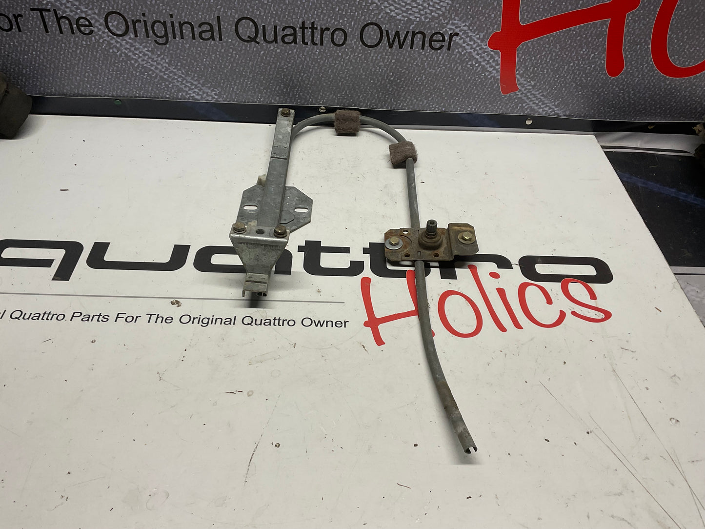 Driver Rear Manual Window Regulator Left 813839399A B2