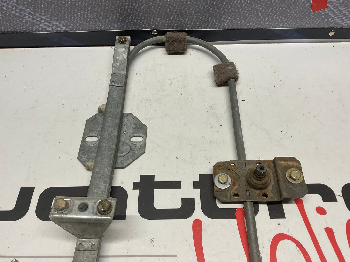 Driver Rear Manual Window Regulator Left 813839399A B2