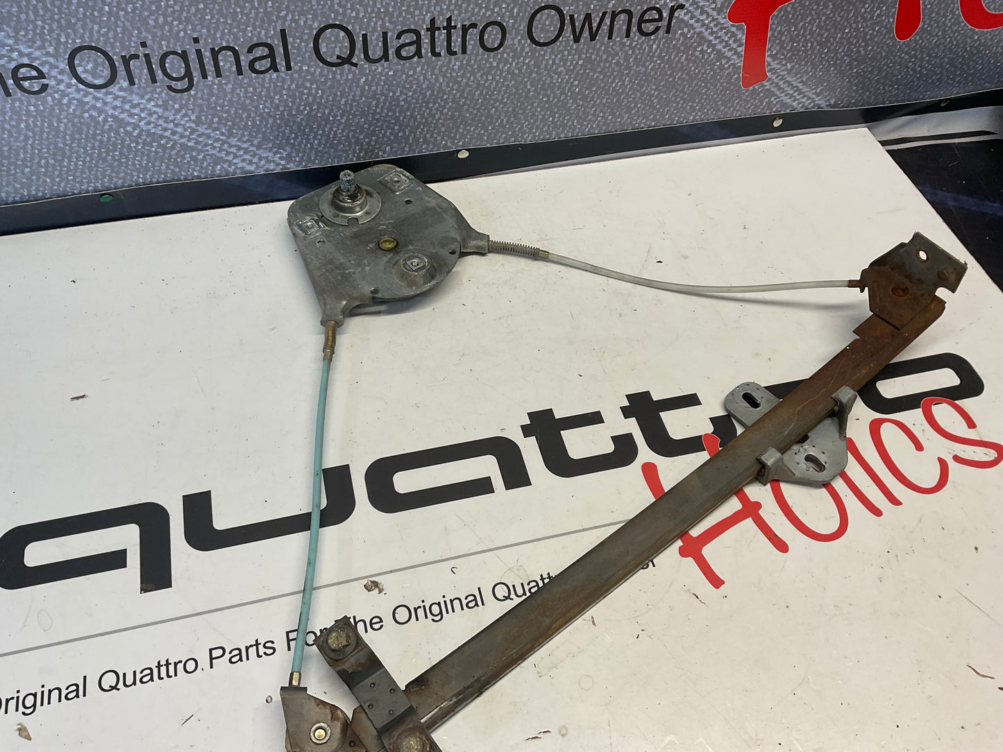 Driver Front Manual Window Regulator Left  813837399B B2