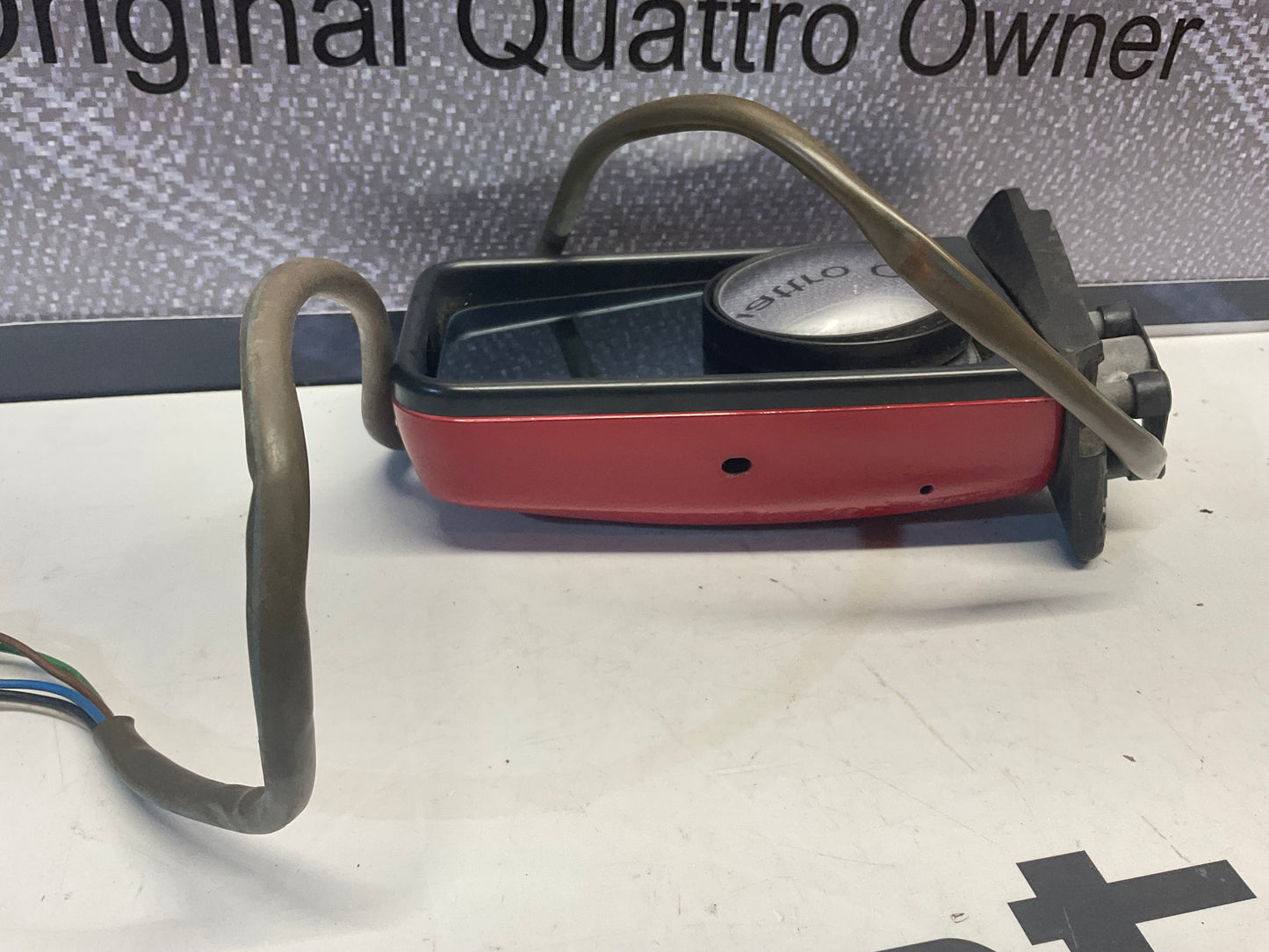 Driver Power Mirror Left 813857501A  B2  Red