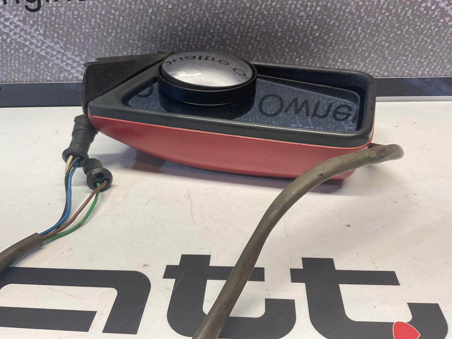Driver Power Mirror Left 813857501A  B2  Red