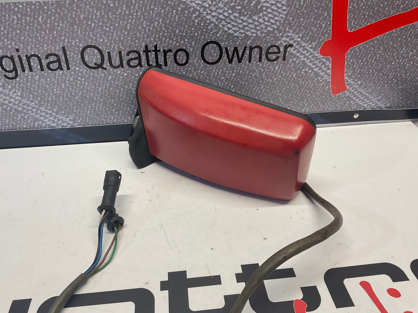 Driver Power Mirror Left 813857501A  B2  Red
