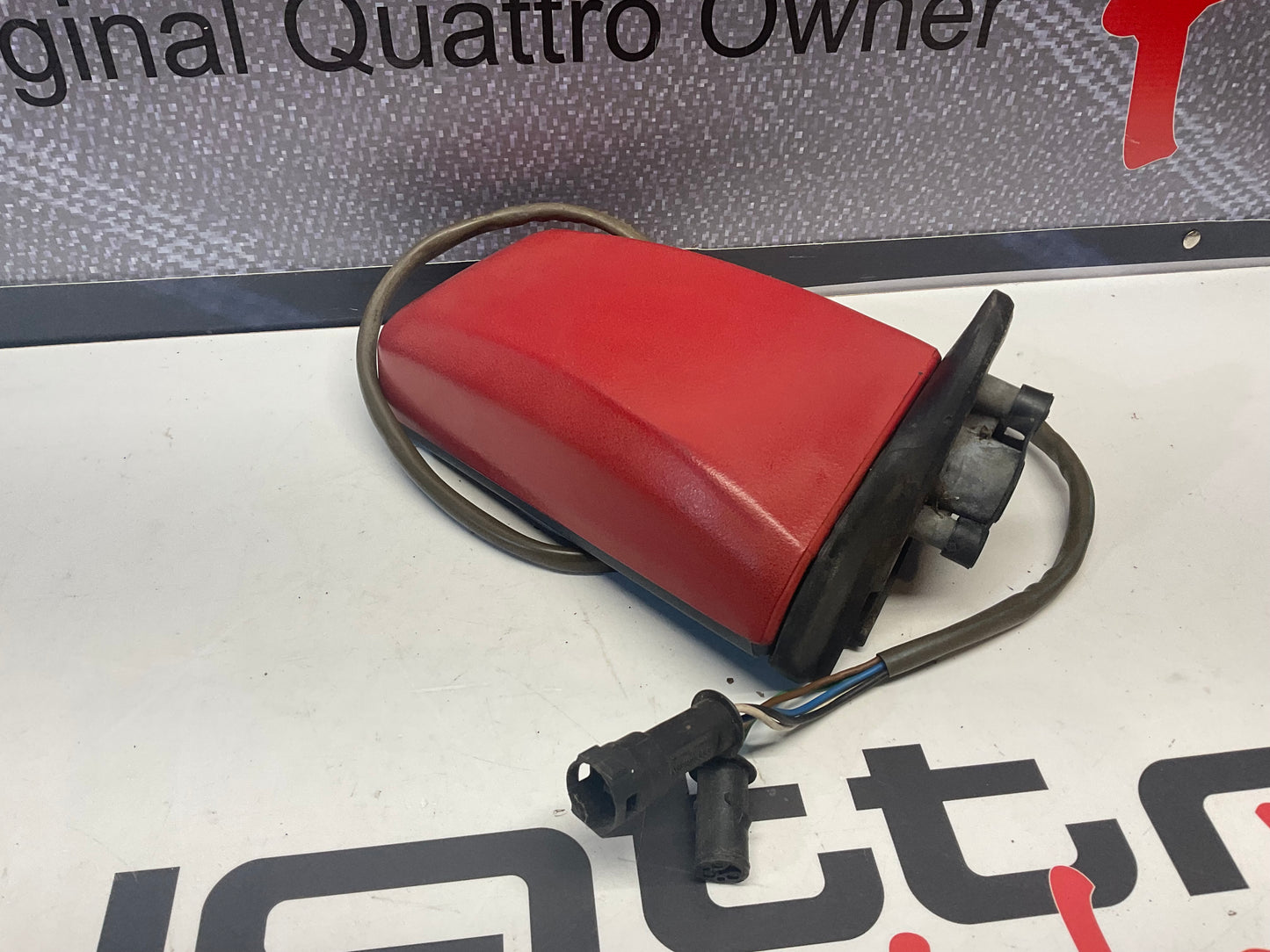 Driver Power Mirror Left 813857501A  B2  Red
