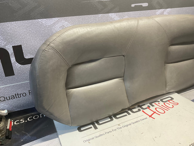 Rear Lower Seat Bottom Gray Leather 857885  B2