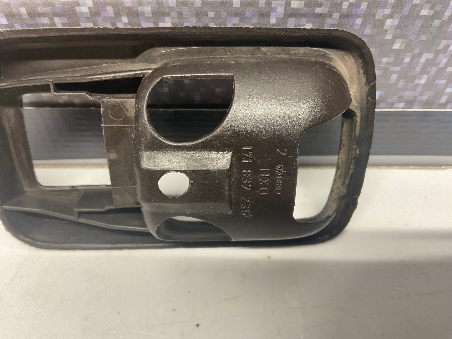 Interior Door Panel Handle Trim Cover Set 171837235  B2  Brown