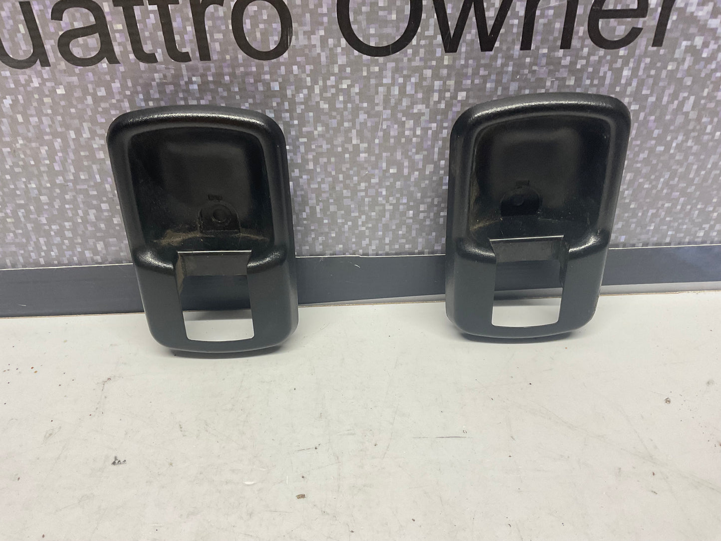 Interior Door Panel Handle Trim Cover Set 443837235A  B2  Black