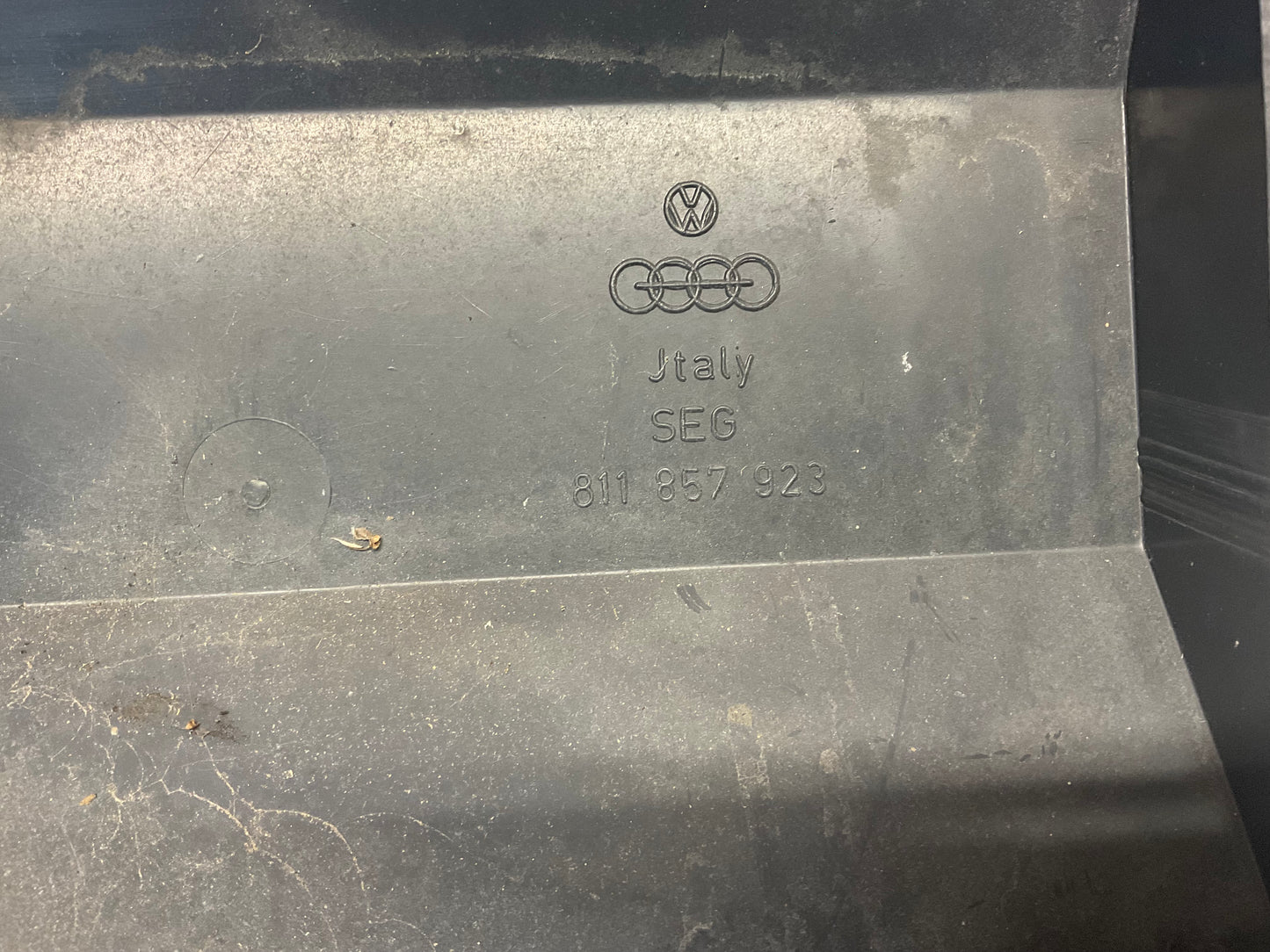 Lower Under Dash Trim Compartment 811857923  B2  Blue