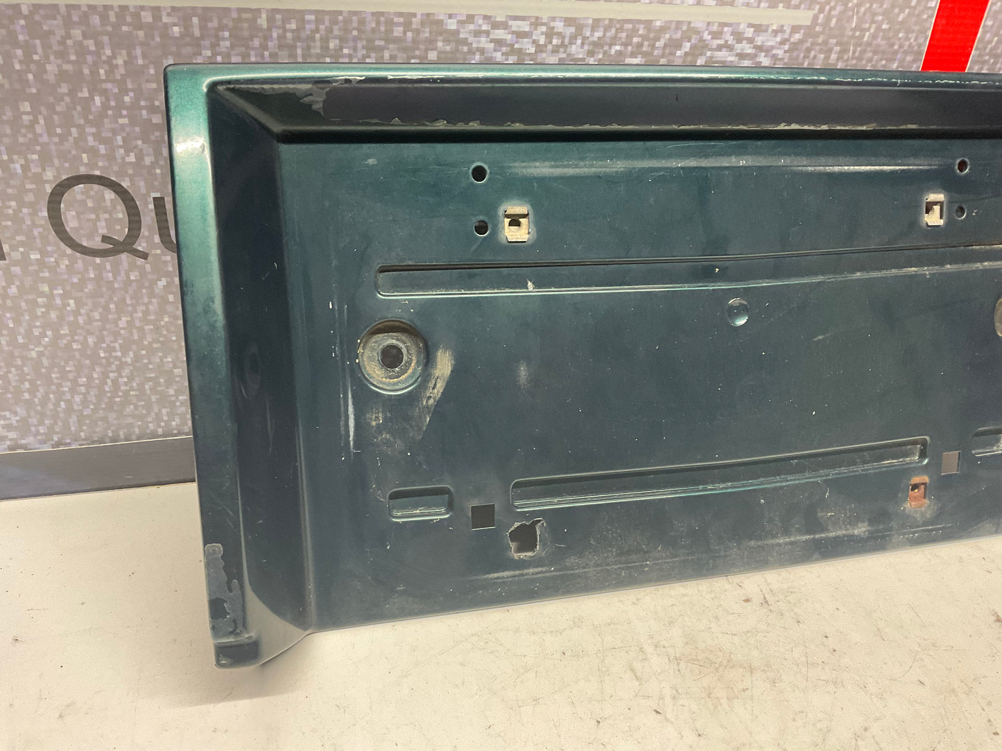 Rear License Plate Holder Trim 4A5853465E  C4