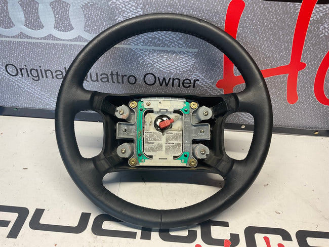 Leather Steering Wheel NOS 4A0419091
