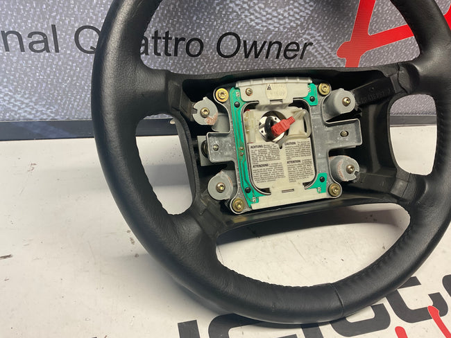 Leather Steering Wheel NOS 4A0419091