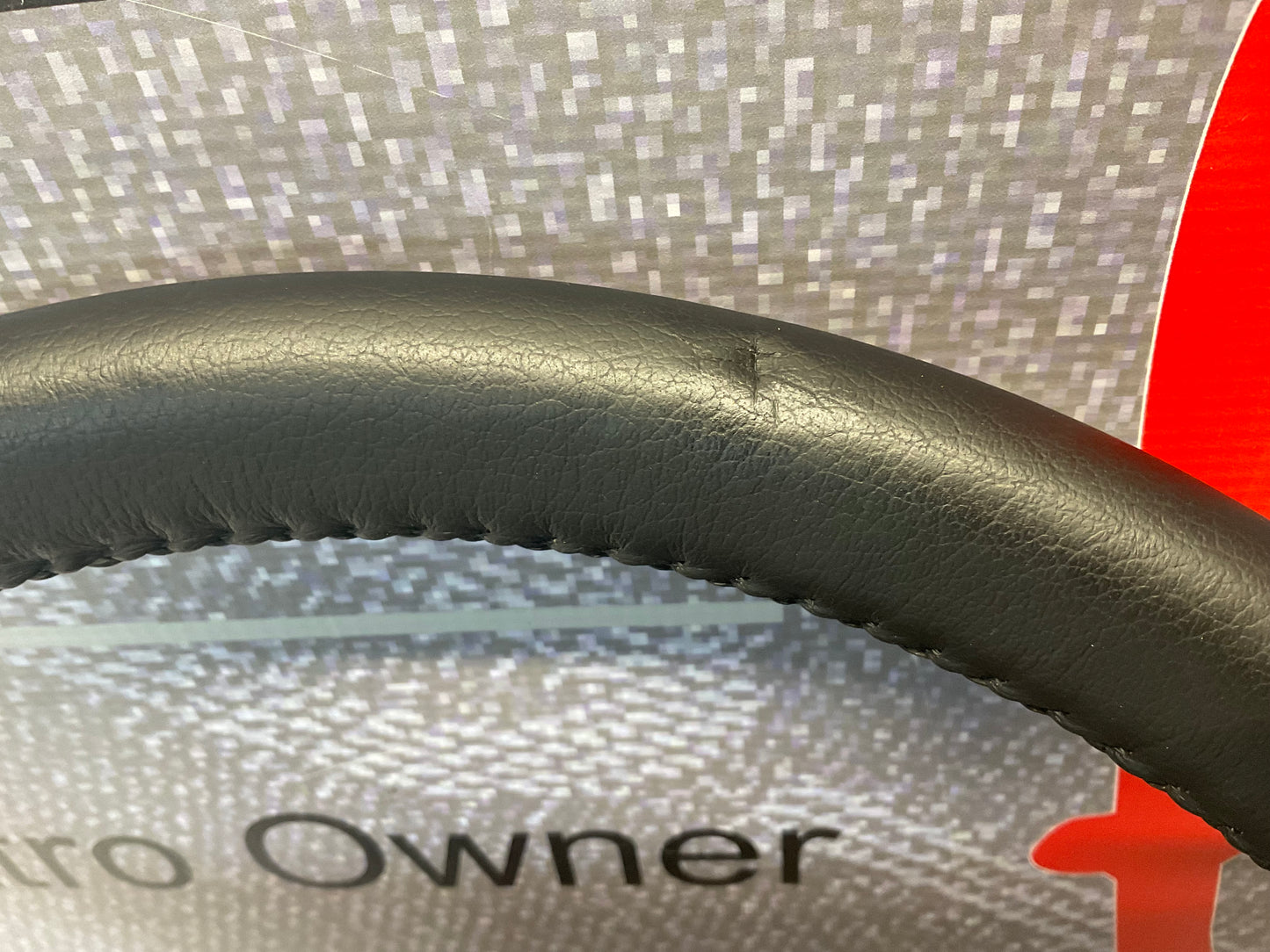 Leather Steering Wheel NOS 4A0419091