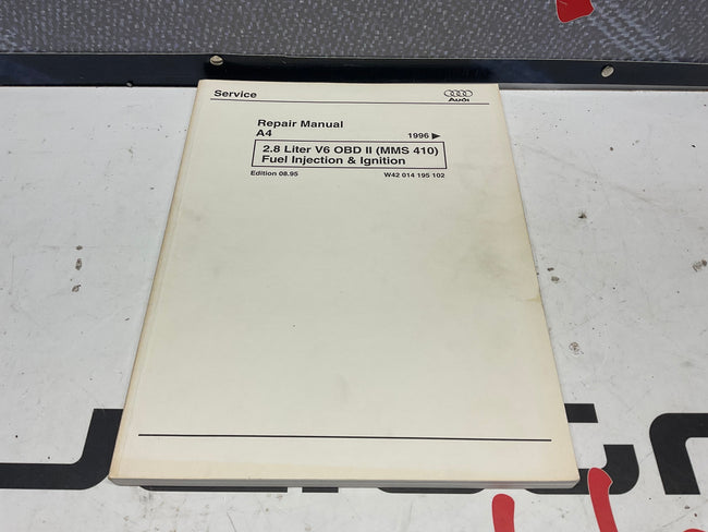 1996-99 A4 V6 ODB II Fuel Injection & Ignition Repair Manual W42014195102
