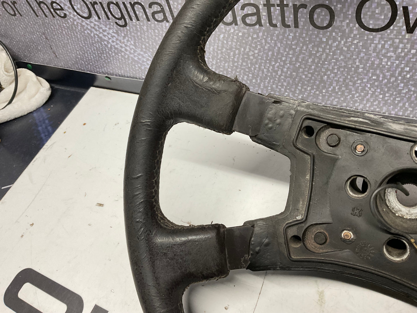 Early UR Quattro Steering Wheel 855419901D B2 URQ