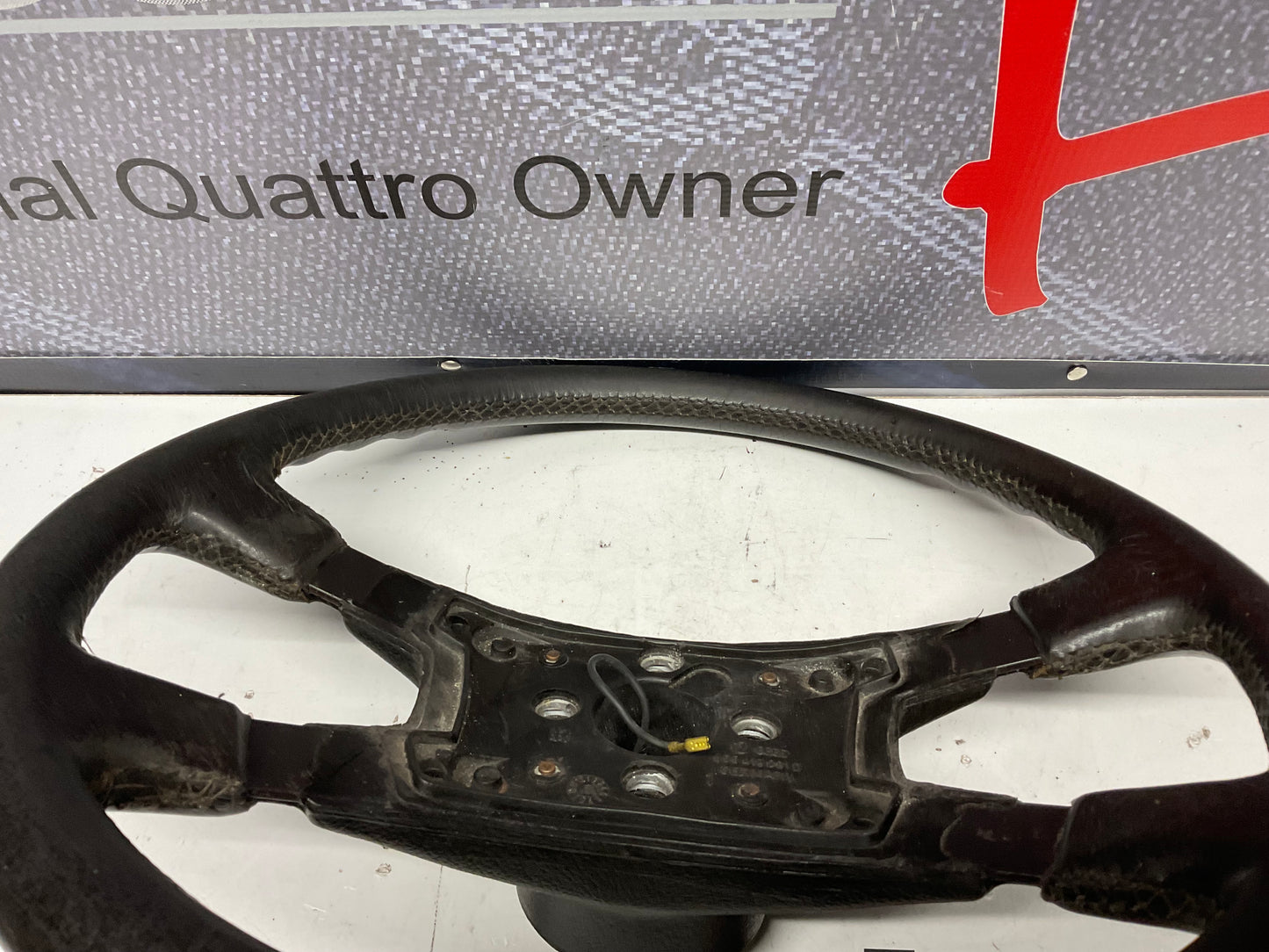 Early UR Quattro Steering Wheel 855419901D B2 URQ