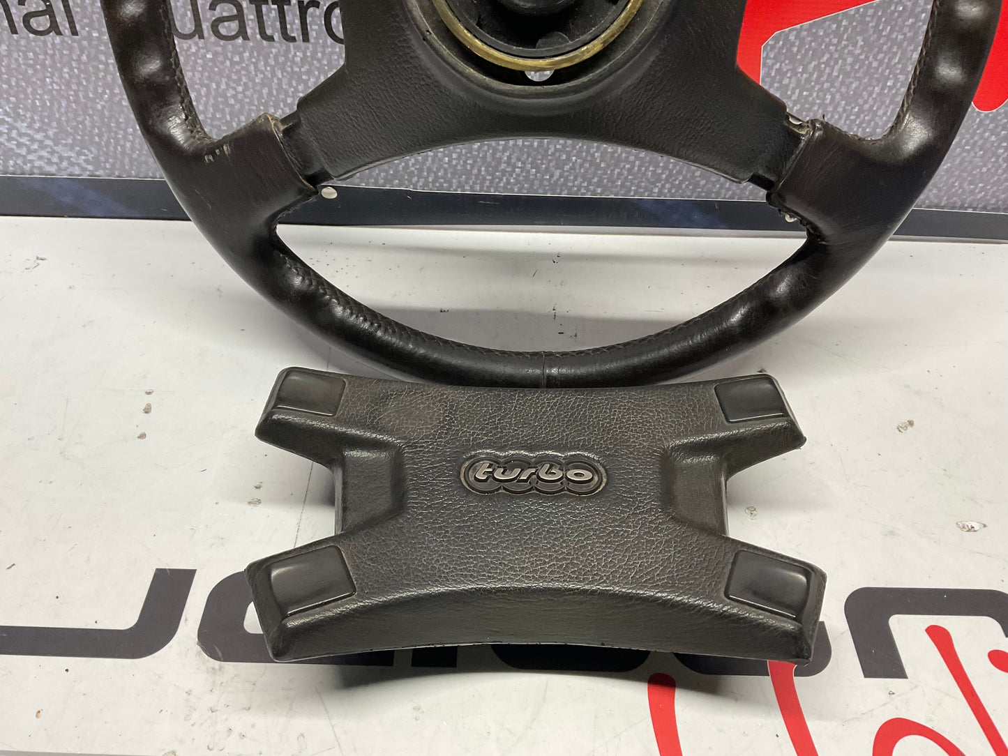 Early UR Quattro Steering Wheel 855419901D B2 URQ
