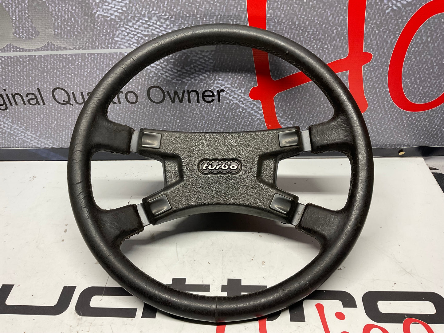 Early UR Quattro Steering Wheel 855419901D B2 URQ