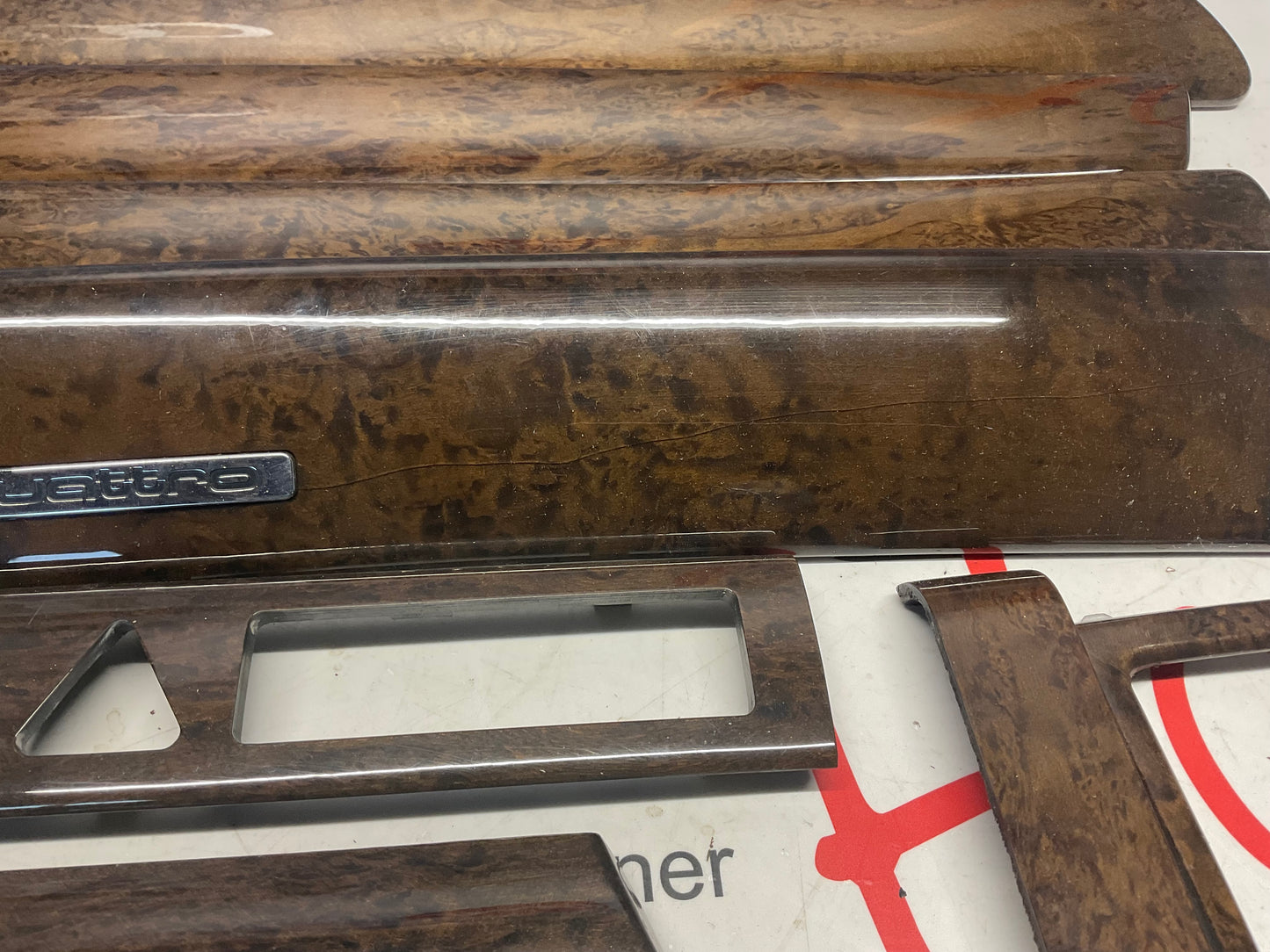 Complete Set C5 Woodgrain Birch Trim 4B0864261  C5