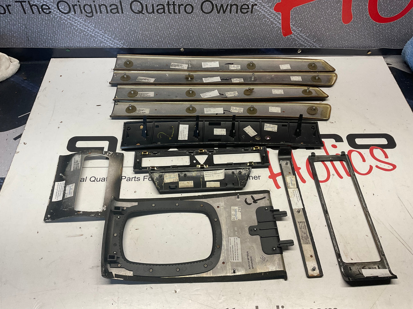 Complete Set C5 Woodgrain Birch Trim 4B0864261  C5