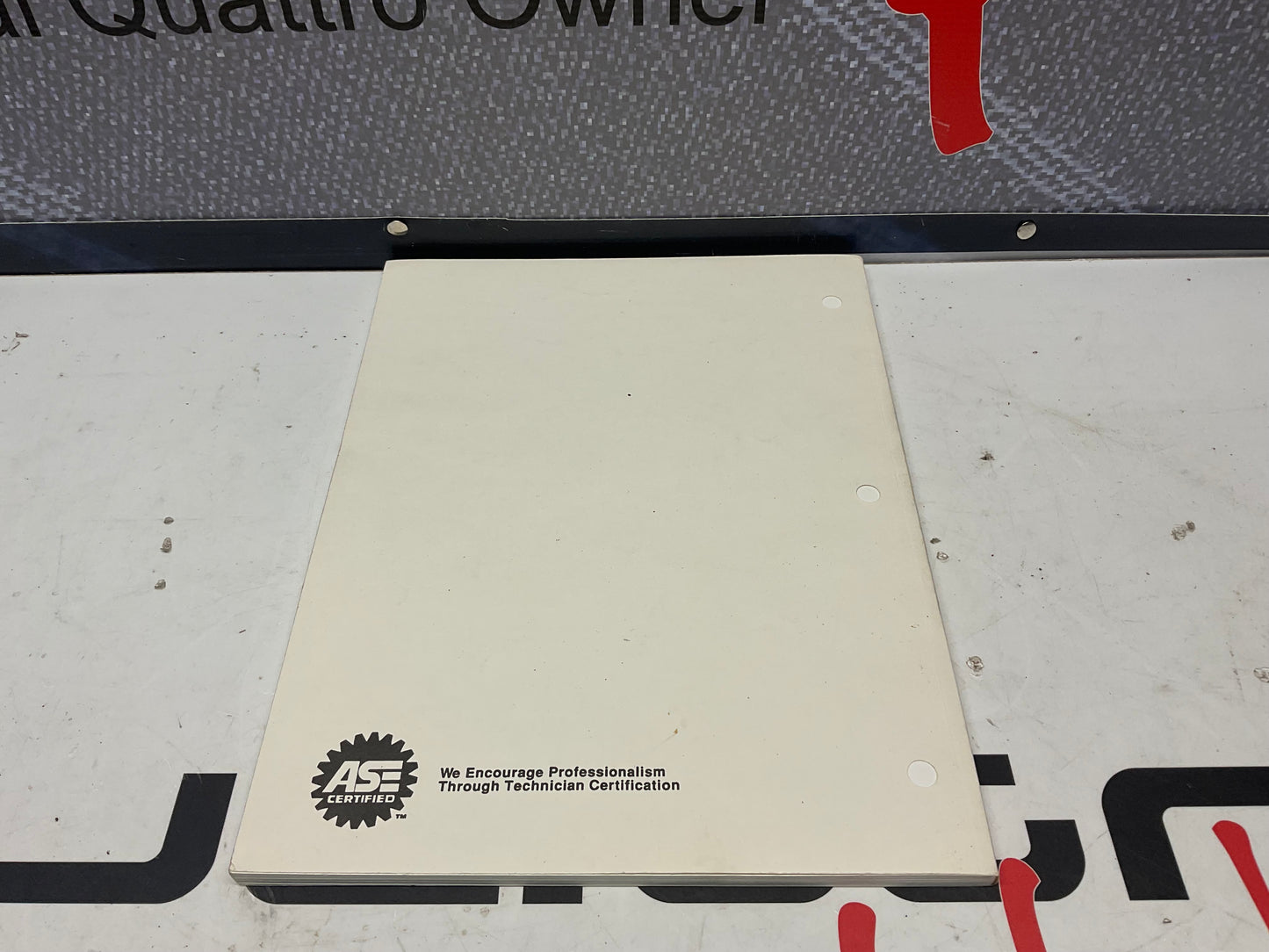 1996-99 A4 Manual Transmission 01A Quattro Repair Manual W42014195104A