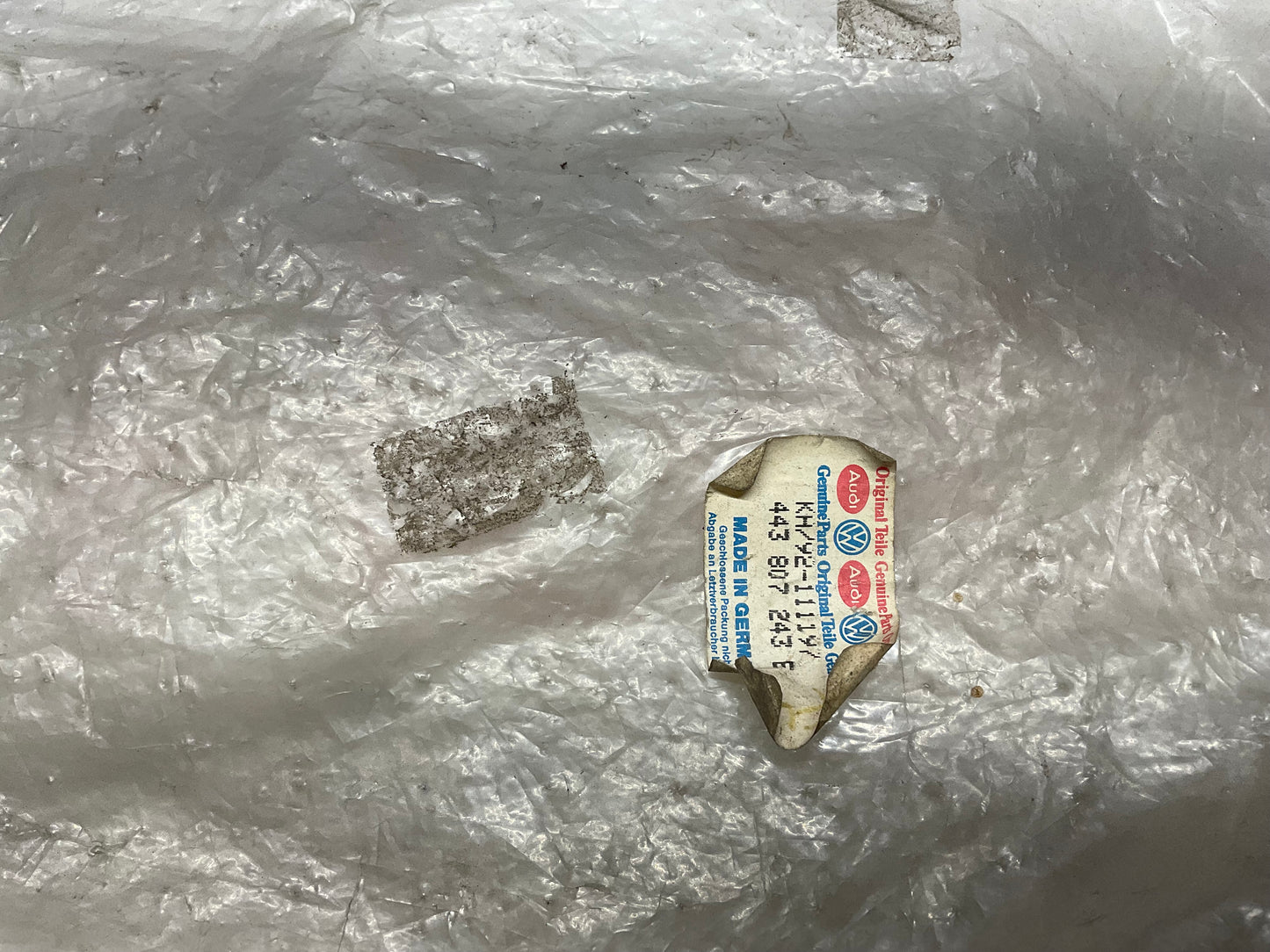 Front Bumper Center Trim 443807243E  NOS  C3