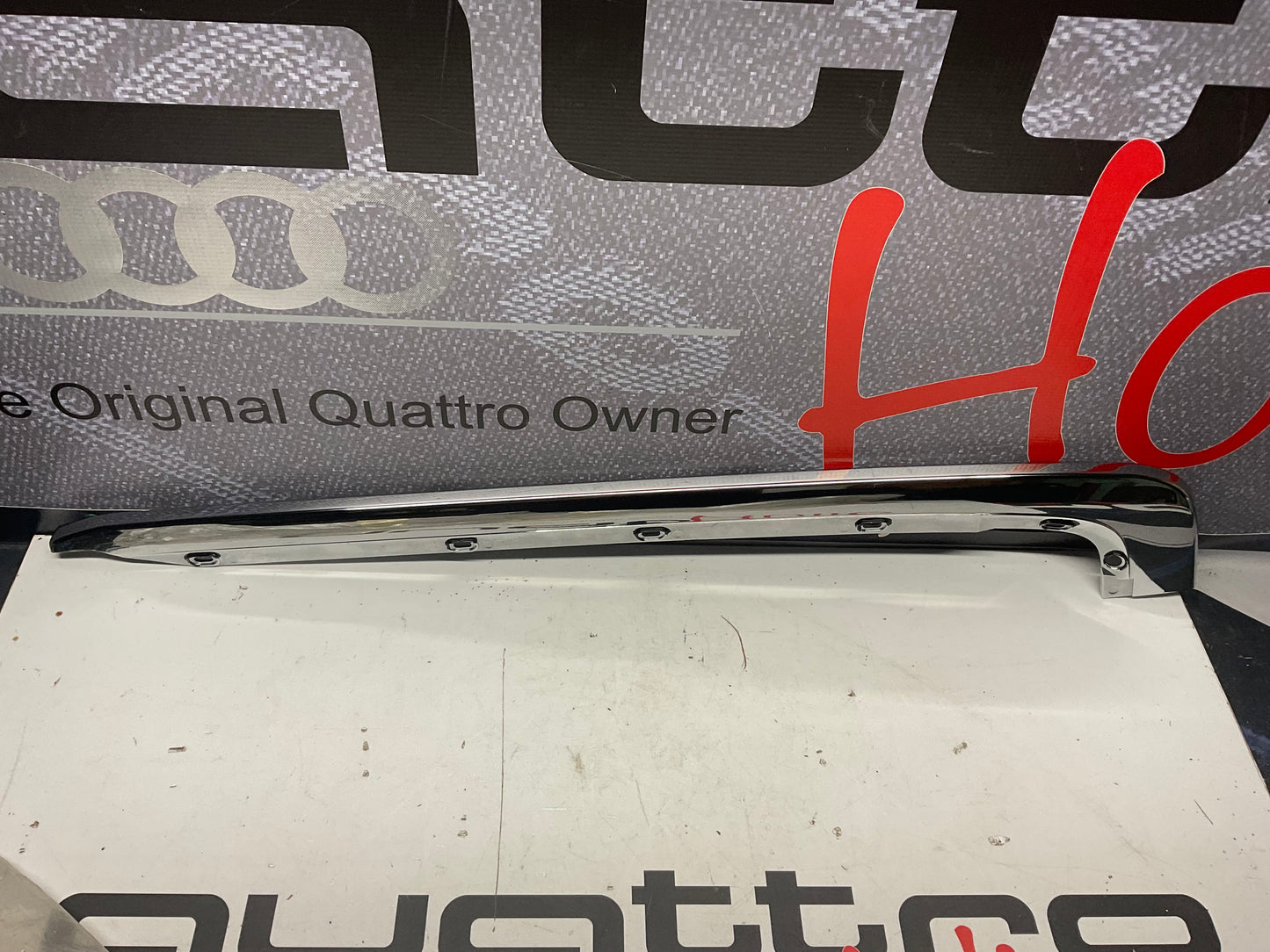 Passenger Rear Bumper Trim Right NOS  443807460E C3