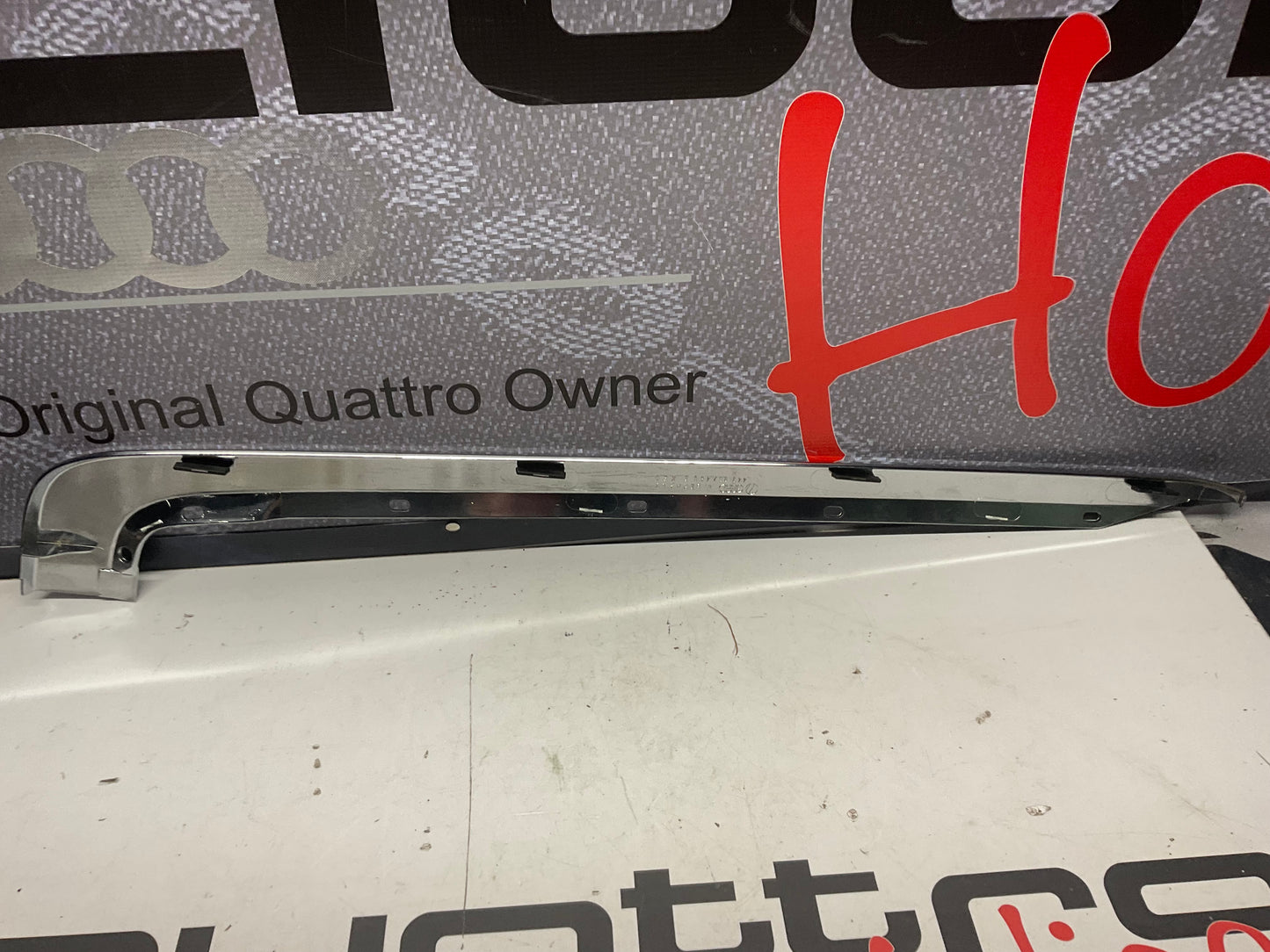 Passenger Rear Bumper Trim Right NOS  443807460E C3