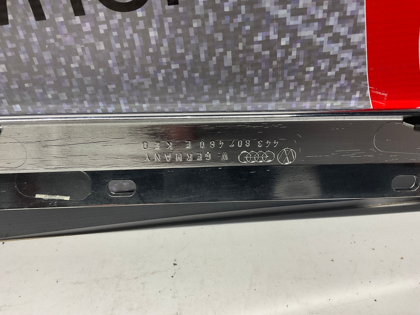 Passenger Rear Bumper Trim Right NOS  443807460E C3