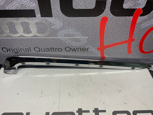 Driver Rear Bumper Trim Left NOS 443807459E C3