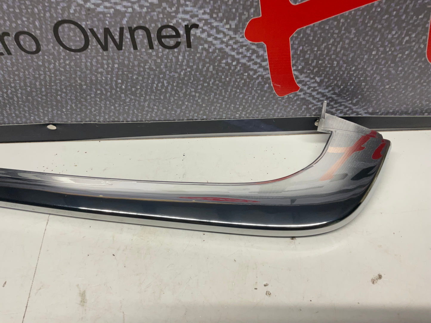 Passenger Front Bumper Trim Right NOS 443807260E C3