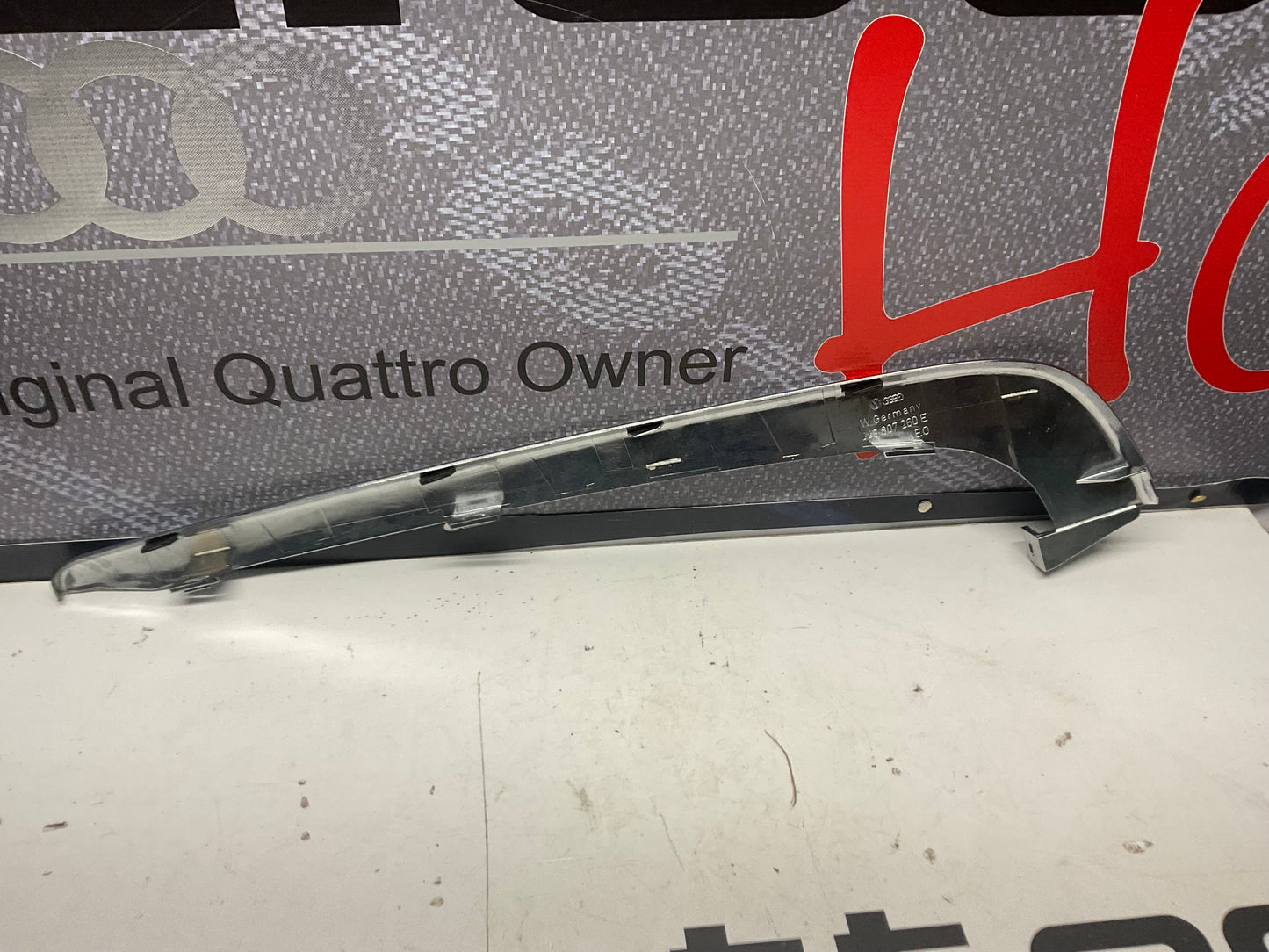 Passenger Front Bumper Trim Right NOS 443807260E C3