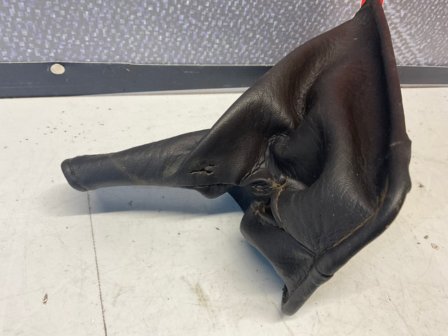 Leather Parking Brake Boot/Frame  Brown   B2  URQ