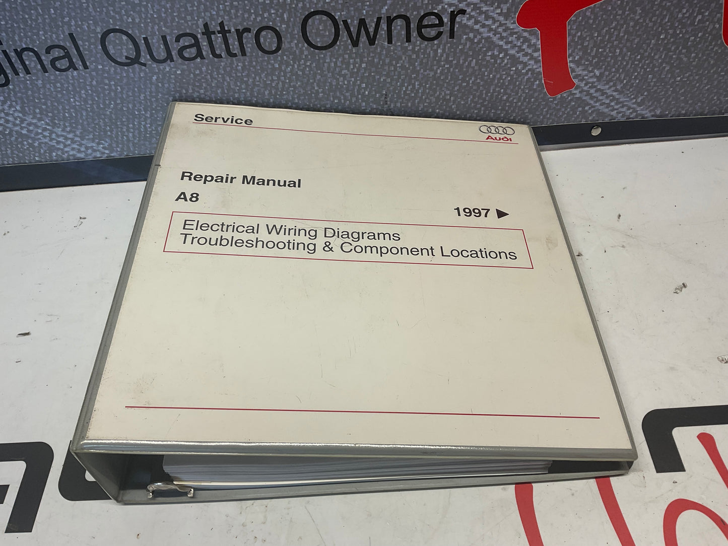 1997-2000 A8 Electrical & Troubleshooting Repair Manual W42015196114  D2
