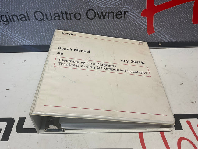 2000-04 A6 Electrical & Troubleshooting Repair Manual W42018197128