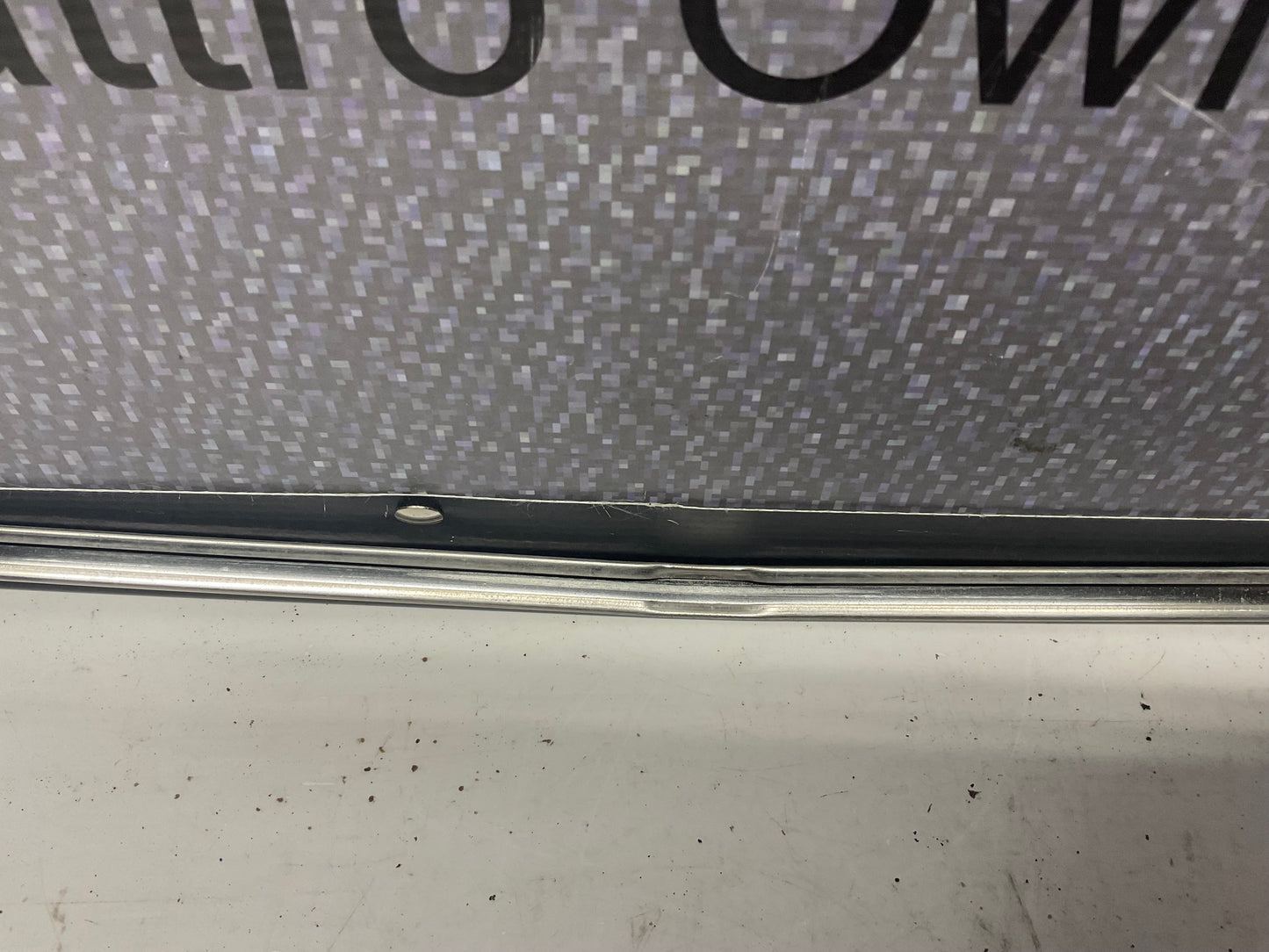 Upper Grille Chrome Trim NOS  443853711  C3