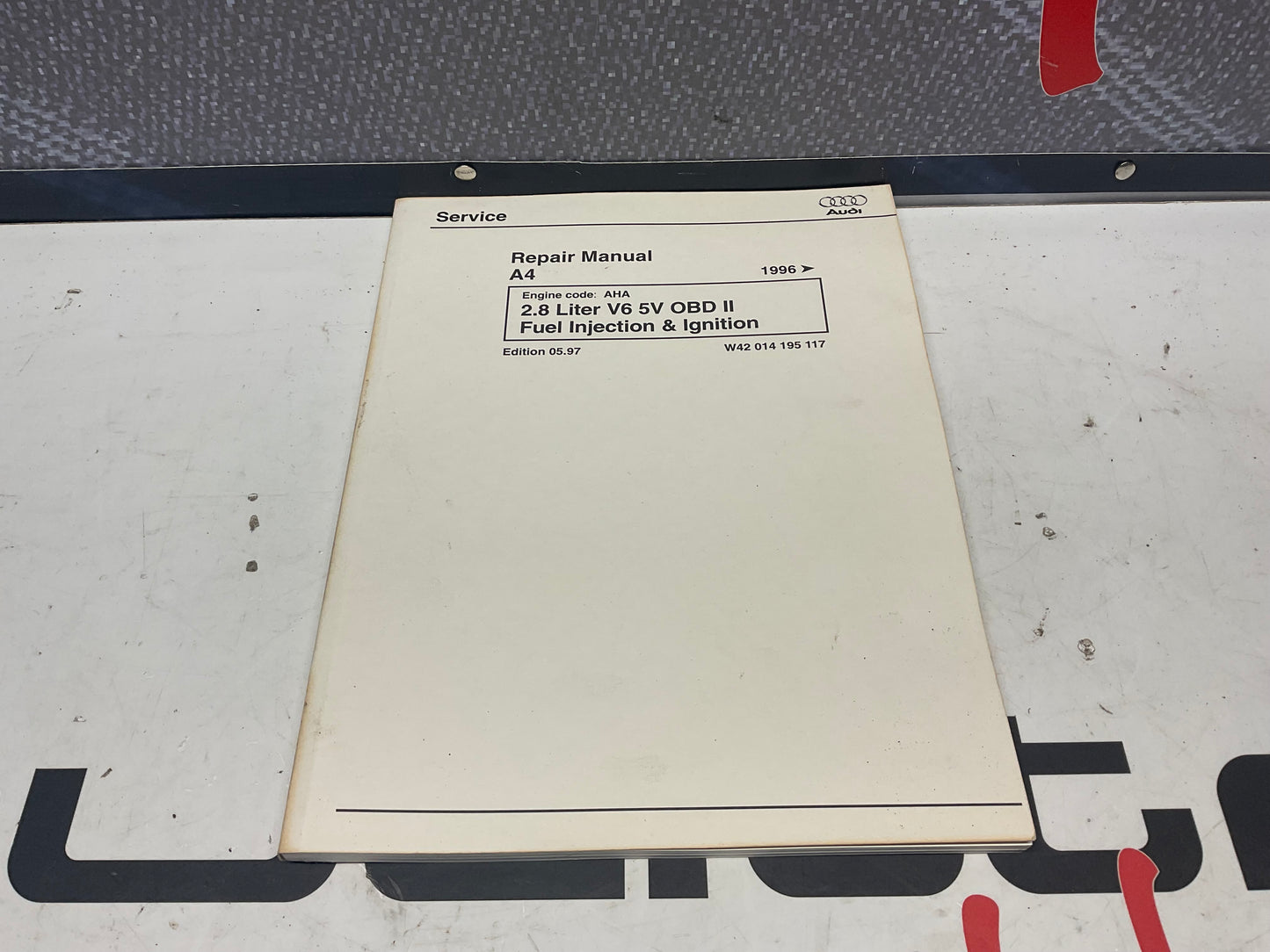1996-99 A4 2.8L V6 5V General Engine Repair Manual W42014195117