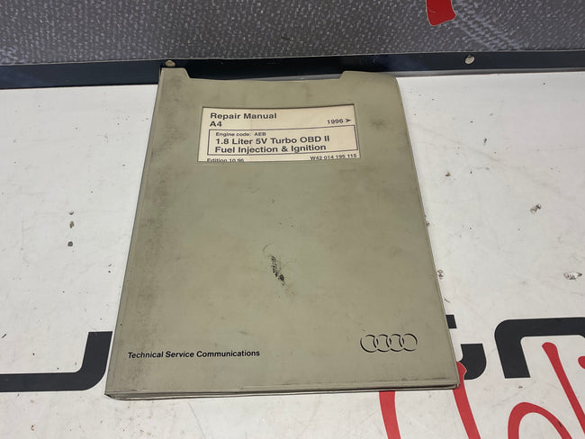 1996-01 AEB 1.8L 5V Turbo OBD II Fuel/Injection Repair Manual W42014195115