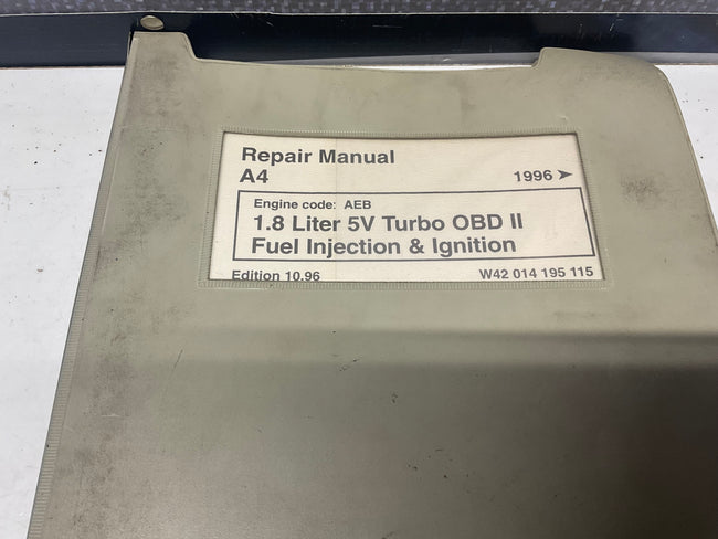 1996-01 AEB 1.8L 5V Turbo OBD II Fuel/Injection Repair Manual W42014195115