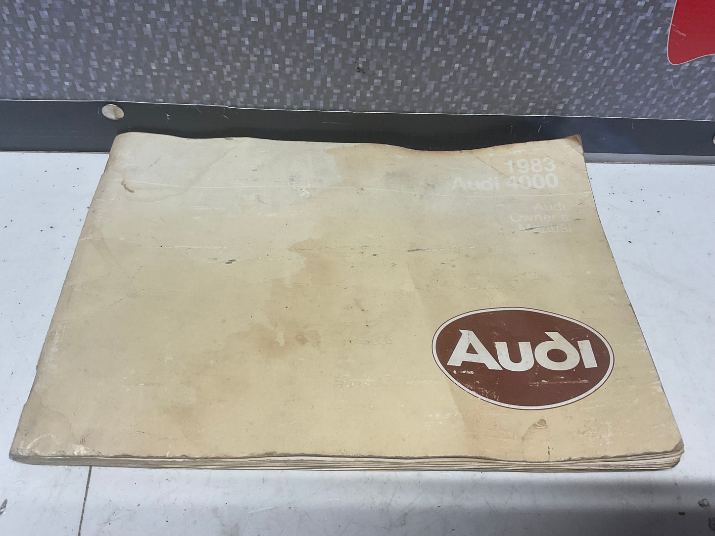 1983 Audi 4000 Owners Manual B2