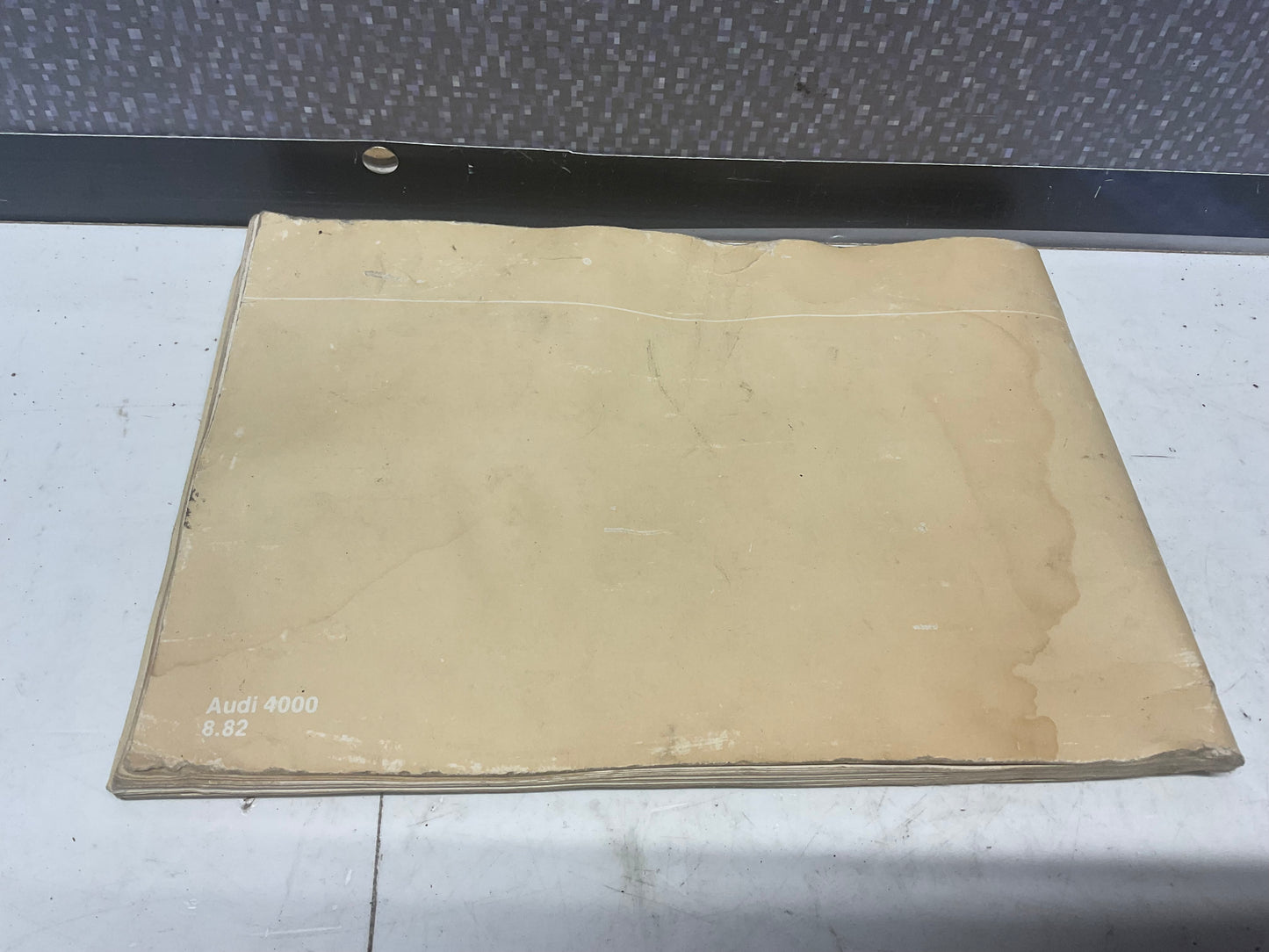 1983 Audi 4000 Owners Manual B2