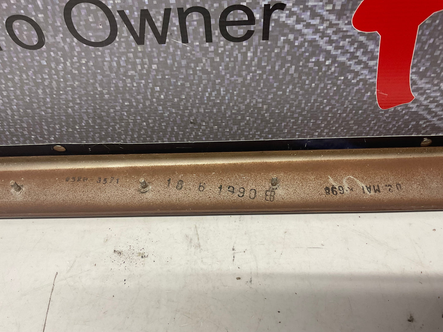 Driver Rear Door Panel Wood Trim Left  443867305B  C3  D1