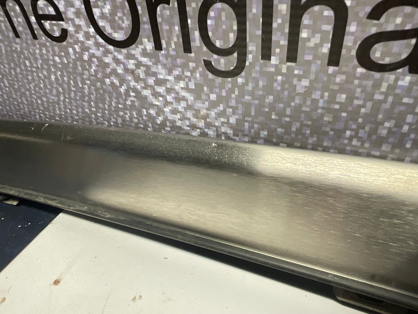 Front Bumper Center Top Metal Trim 811807243C  B2