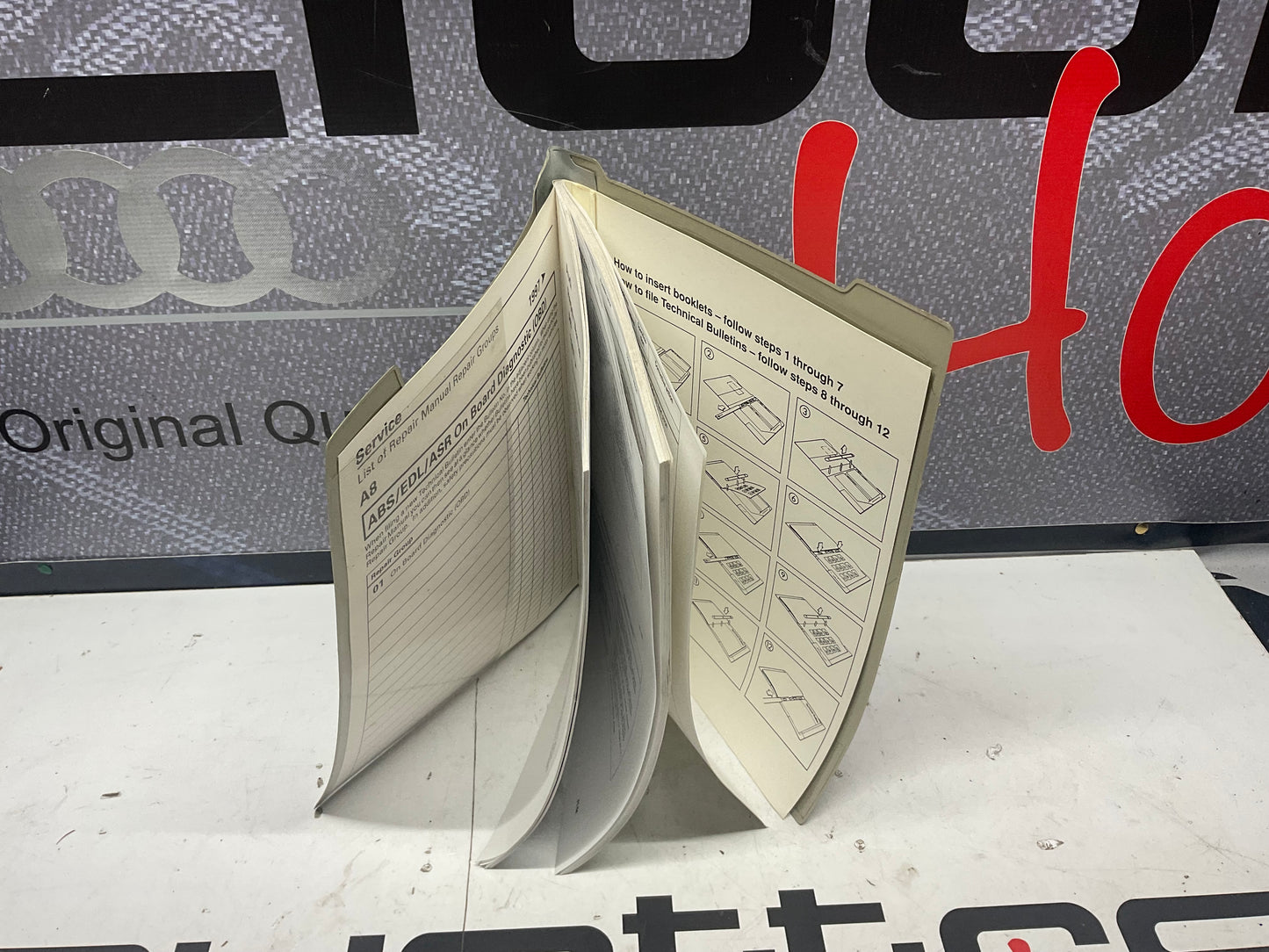 1997-2000 A8 ABS/EDL/ASR OBD Repair Manual W42015196115 D2