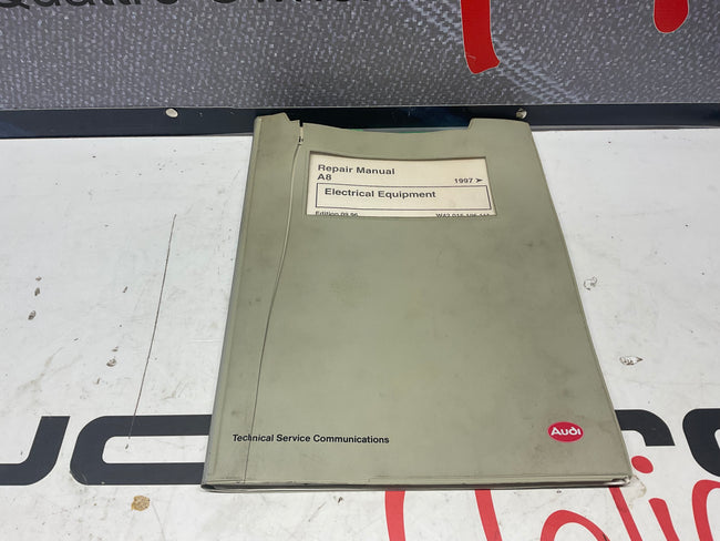 1997-2000 A8 Electrical Equipment Repair Manual W42015196111  D2