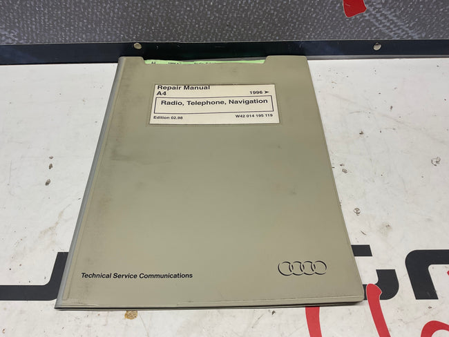 1996-01 A4 Radio/Telephone/Navigation Repair Manual W42014195119  B5